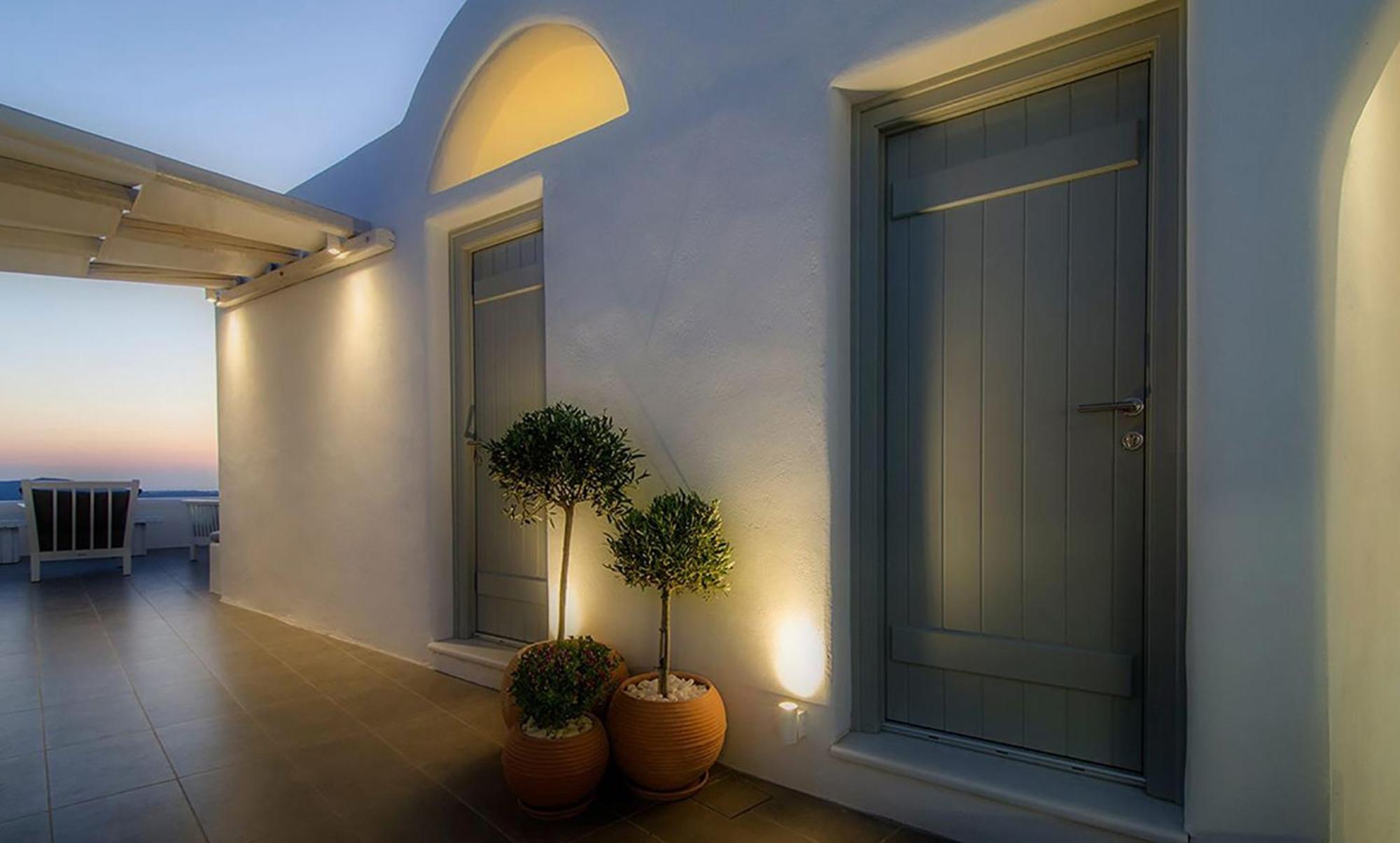 Aerino Villa Firostefani Bagian luar foto