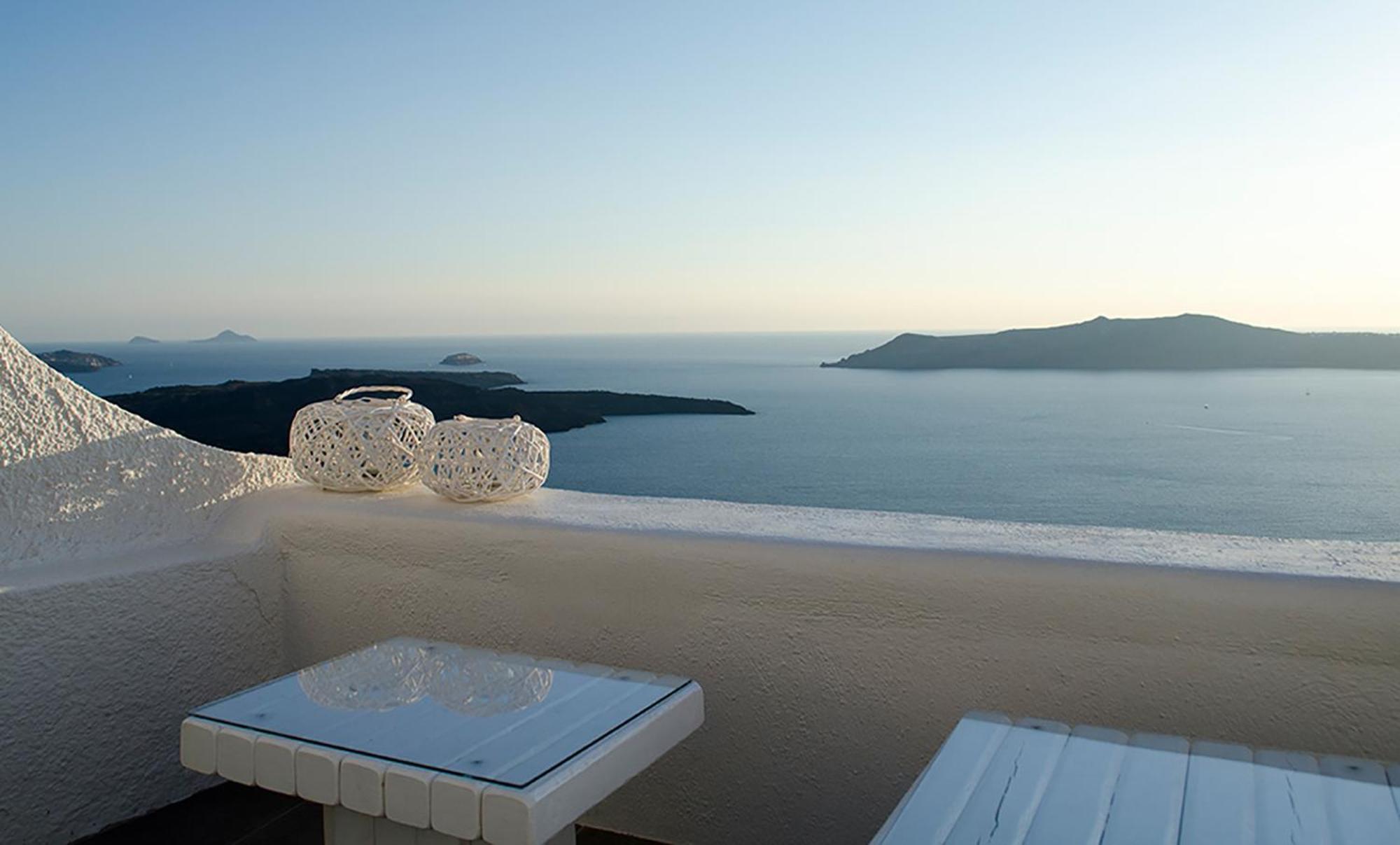 Aerino Villa Firostefani Bagian luar foto
