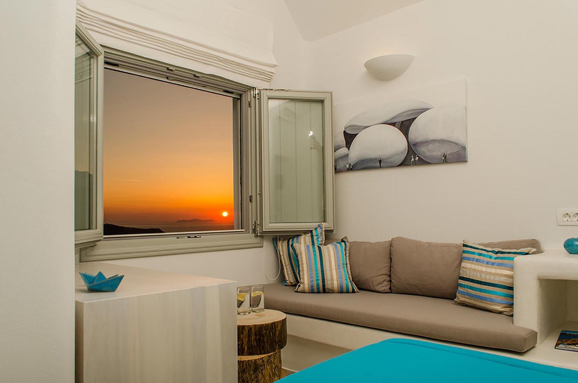 Aerino Villa Firostefani Bagian luar foto