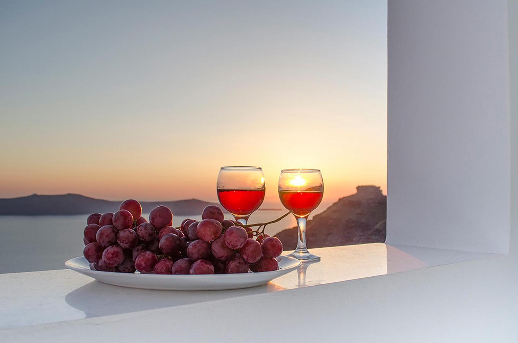 Aerino Villa Firostefani Bagian luar foto