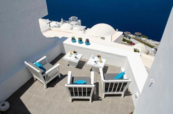 Aerino Villa Firostefani Bagian luar foto
